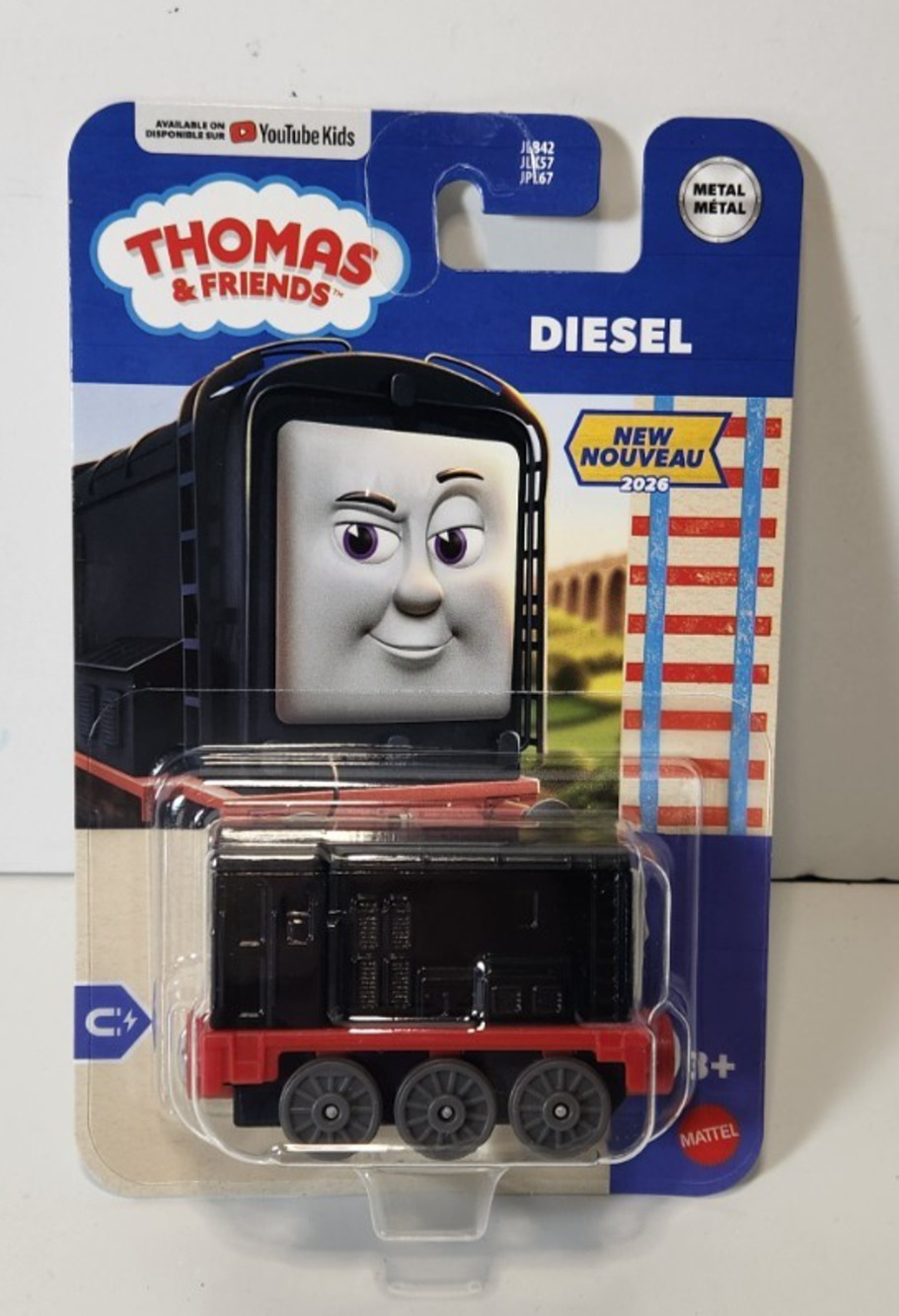 Thomas & Friends Diecast Diesel 2026 Metal Train Mattel Locomotive Engine